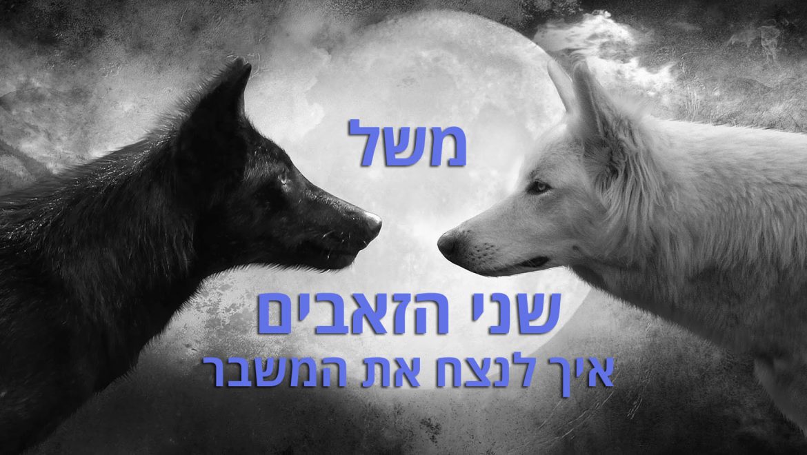 איך לנצח את המשבר- משל שני הזאבים